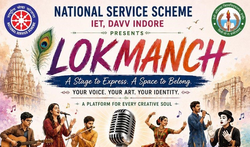IET-DAVV NSS Launches “Lokmanch”: A Stage to Express, A Space to Belong